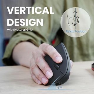 Ratón Vertical inalámbrico Recargable SIN ESTRENAR