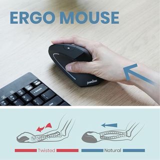 Ratón Vertical inalámbrico Recargable SIN ESTRENAR