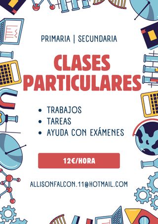 CLASES PARTICULARES A DOMICILIO