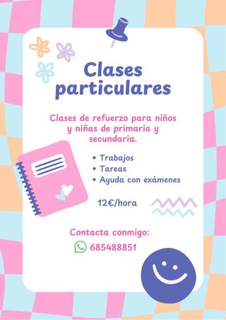 CLASES PARTICULARES A DOMICILIO