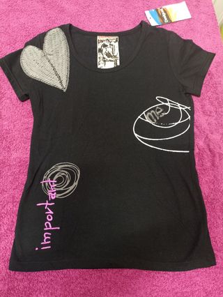 Camiseta desigual mujer talla M