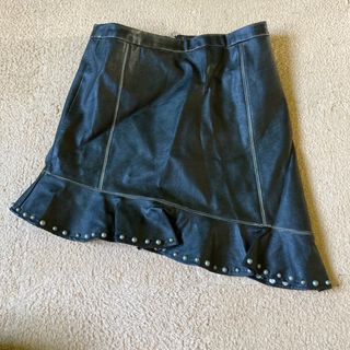 Falda estilo cuero Zara talla XS 34