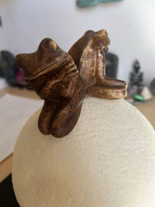 Lámpara de luna y ranas