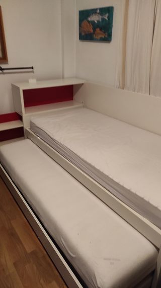 Cama nido con cabezero