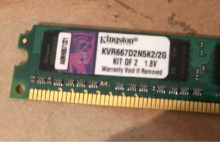 Memoria ram 2 x 2Gb 