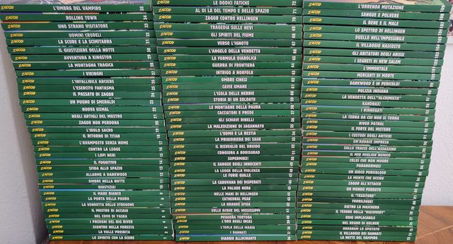 Zagor Collezione storica a colori 109 volumi