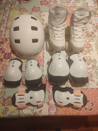 Pack patines de 4 ruedas