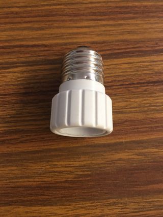 11 adaptadores cambio casquillo bombillas