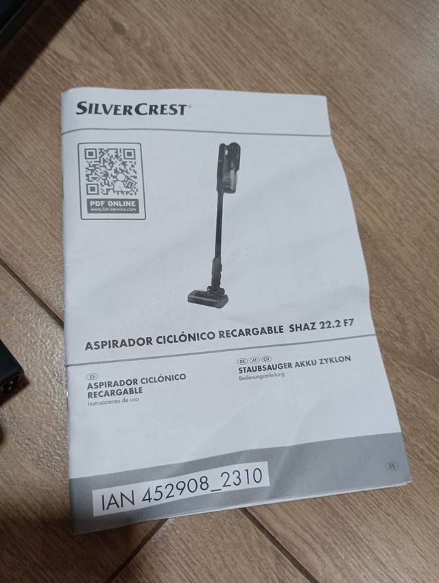 Aspirador dos en uno sin cable