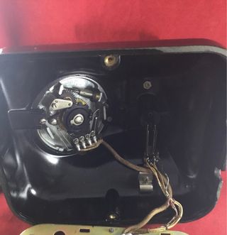 Antiguo teléfono baquelita Standard Elėctrica CTNE
