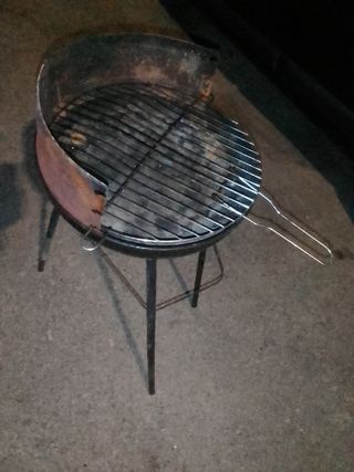 Barbacoa muy ligera y práctica