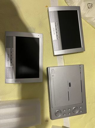 Dvd portatil para coche 2 pantallas 7”