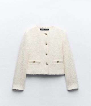 Blazer estructura zara