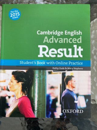 LIBRO INGLÉS CAMBRIDGE ADVANCED RESULT, Oxford