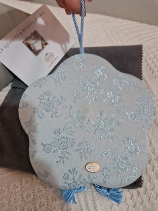 Capoculla con piastra  in argento 925