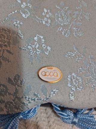 Capoculla con piastra  in argento 925