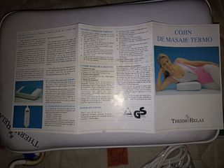 Cojín masajeador de pies o otras zonas con calenta