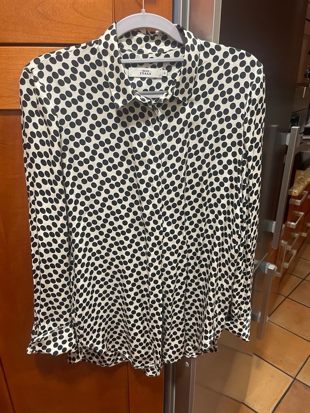 Camisa de seda natural