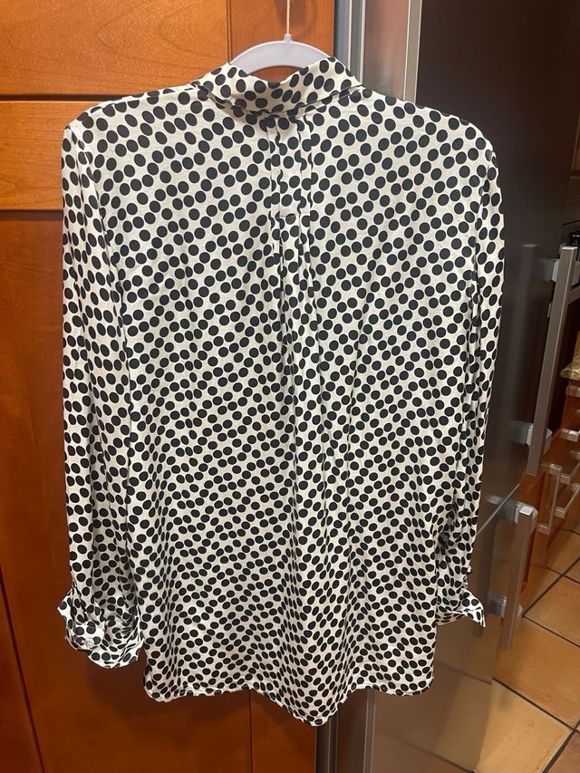 Camisa de seda natural