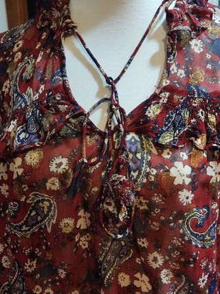 Camicia donna fantasia. Zara . M