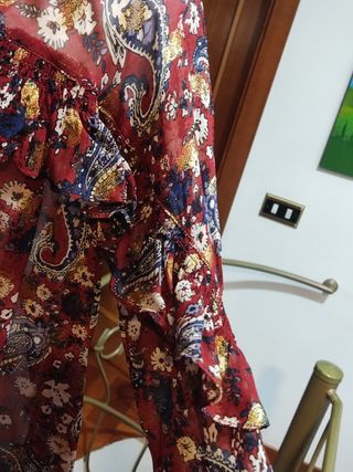 Camicia donna fantasia. Zara . M