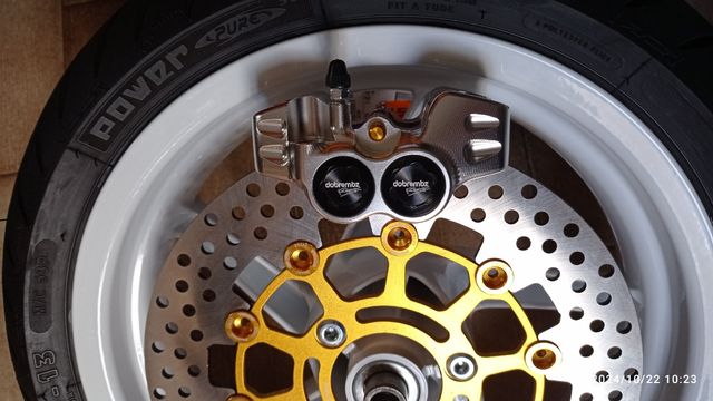 Pinza freno radiale 4 pistoncini