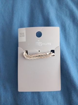 Pulsera plata bijou brigitte