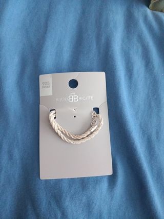 Pulsera plata bijou brigitte