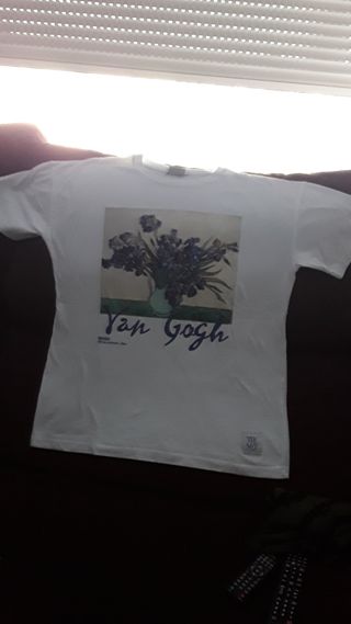 CAMISETA BLANCA ESTAMPADA
