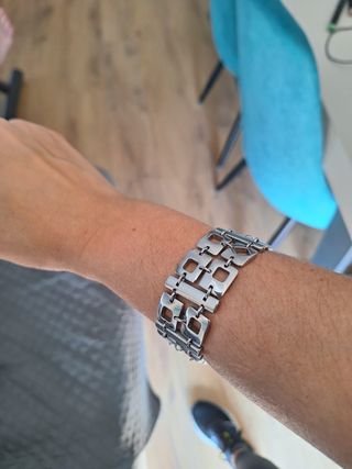 pulsera mujer acero lotus