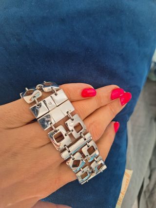 pulsera mujer acero lotus