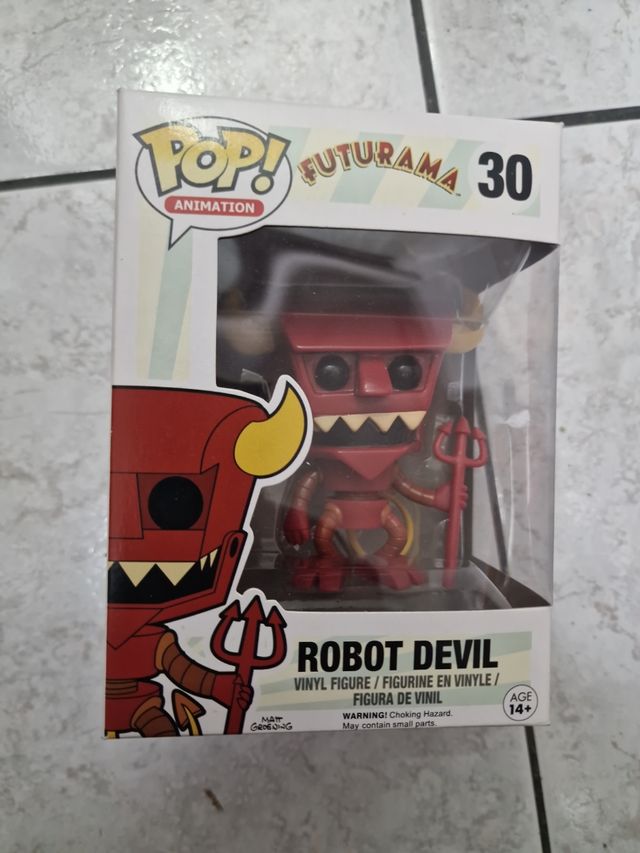 Funko pop futuras 30 robot devil