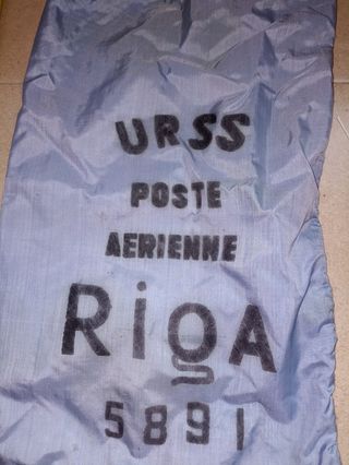 SACA CORREOS URSS CCCP RIGA POSTE POSTA POST
