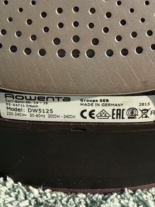 Plancha a vapor Rowenta focus 2400w