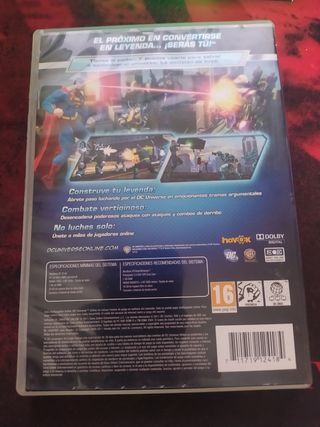 CAJA Juego pc DC Universe online