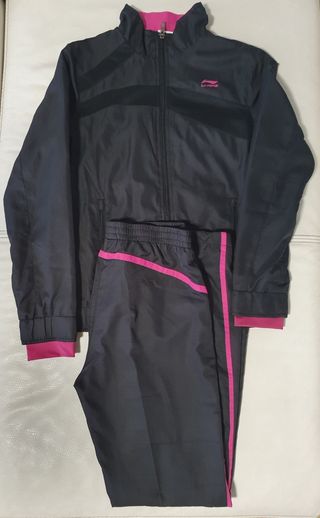 Chándal negro-fucsia Li-ning S