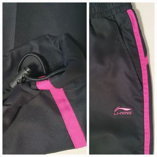 Chándal negro-fucsia Li-ning S
