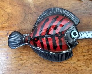 Pesci in ceramica da parete vintage