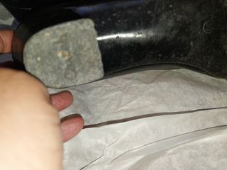 Zapatos de fallera o flamenca negros