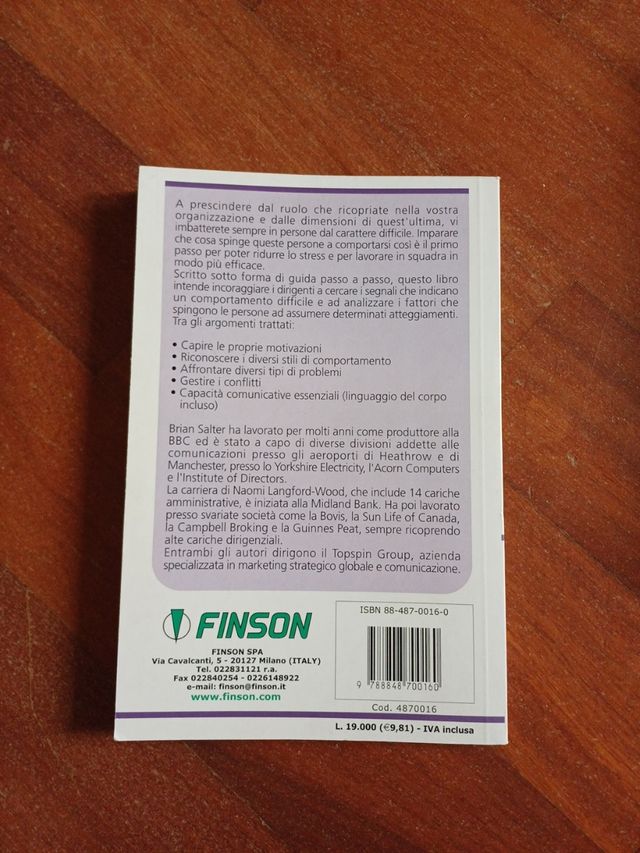 Gestire le persone difficili in una settimana
