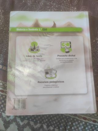 Se vende libro de biología 1eso