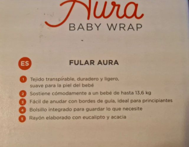 Pañuelo de porteo Ergobaby