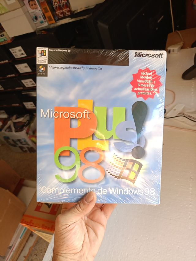 Microsoft Plus 98 Windows (español) PRECINTO NUEVO