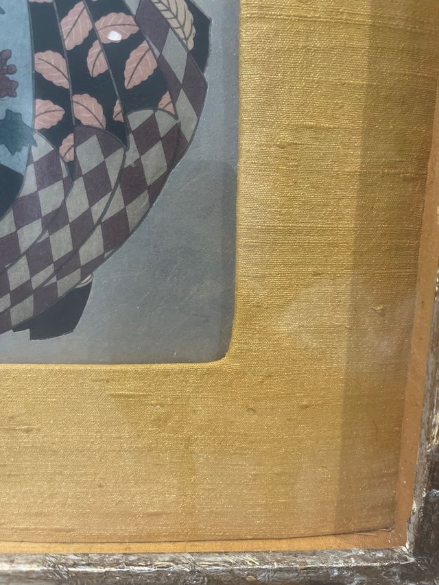 Cuadro Japones Antiguedad