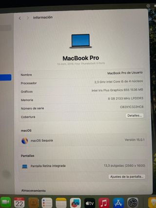 MacBook Pro 2018