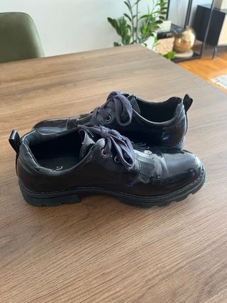 Mocasines azul marino mujer