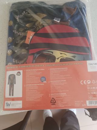 Disfraz pirata