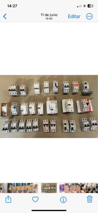 Interruptores automáticos para la luz TODOS X 70