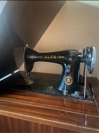 Mueble maquina coser vintage