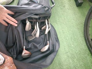Bolsa de golf TISLEIST con todos los PALOS Taylor